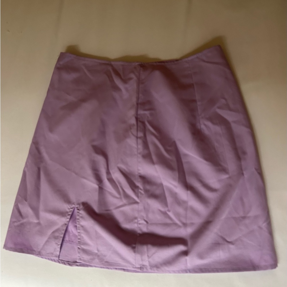 Purple skirt